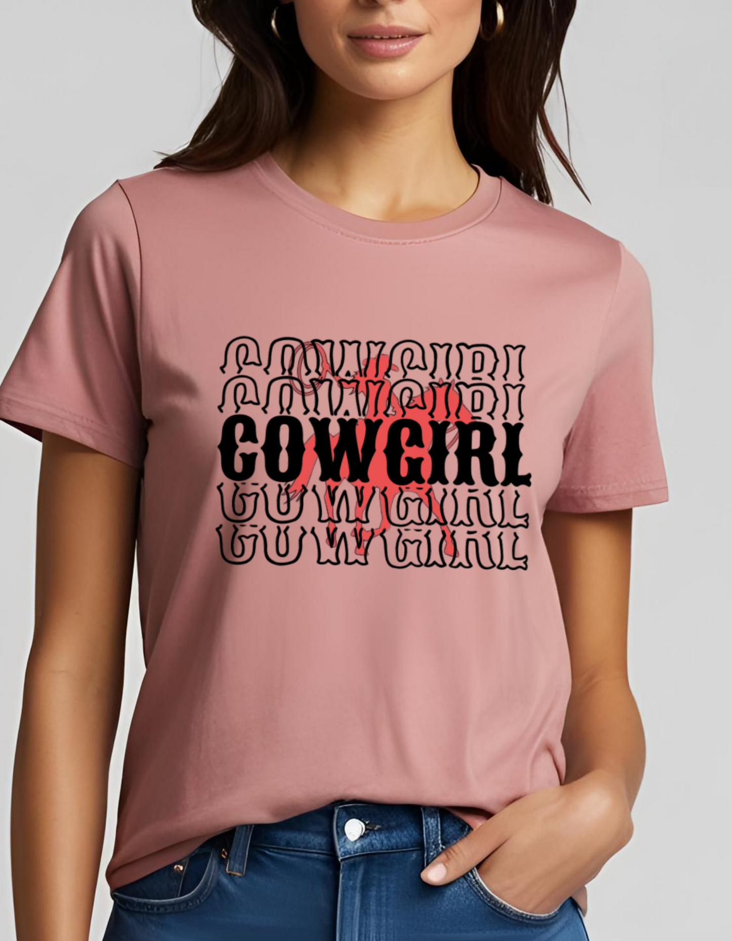 Cowgirl shirt country horse girl shirt cowboy carter shirt graphic tee Wild West ranch girl shirt country western aesthetic shirt