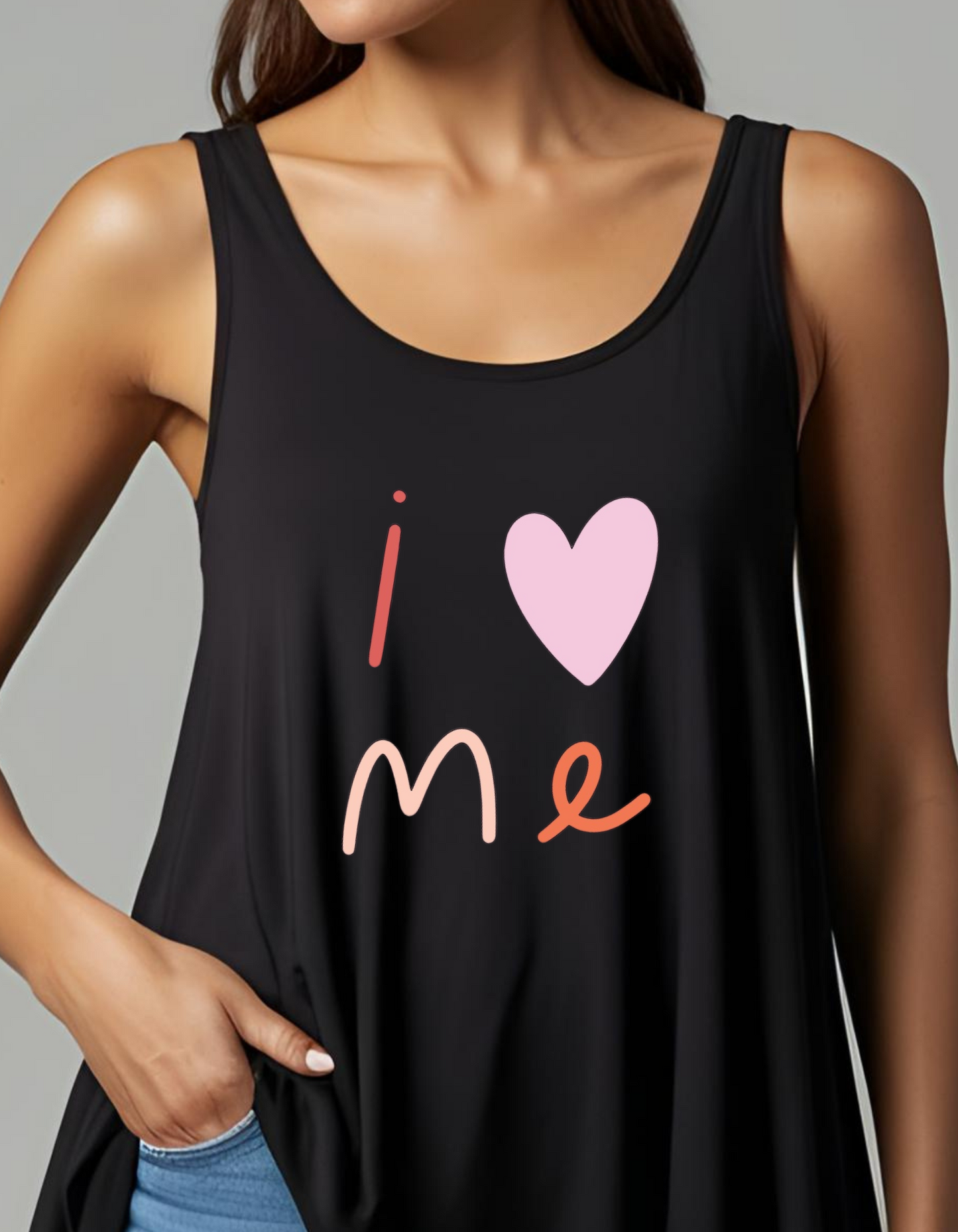 Self Care I love me wellness shirt cute tank top self love club