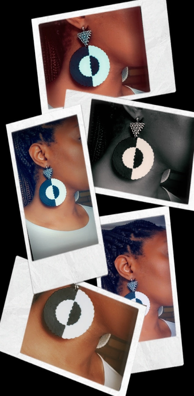 Wonderland Perler Bead Earring Set