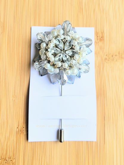 Yours Truly Lapel Pin - Bridal Collection
