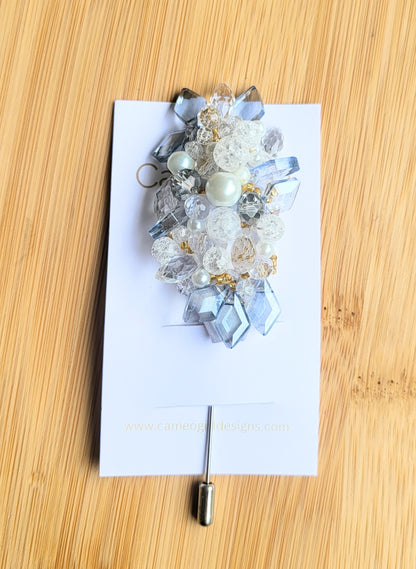 Bouquet Lapel Pin - Bridal Collection