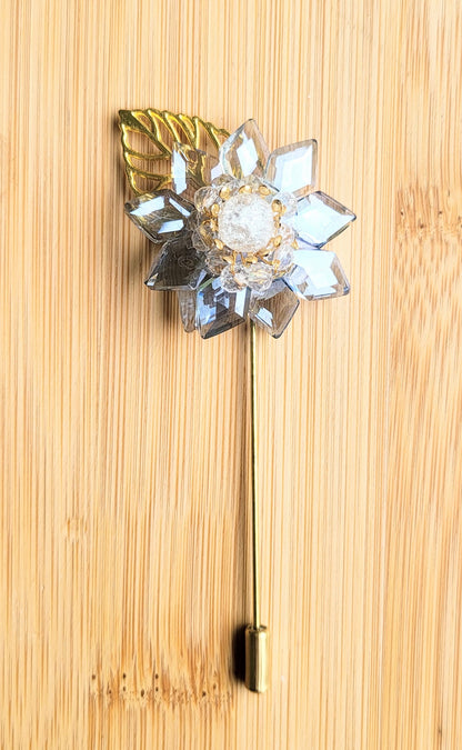 Floral Lapel Pin - Bridal Collection
