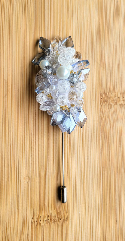 Bouquet Lapel Pin - Bridal Collection