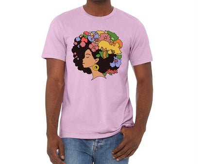Afro Shirt - Black Girl Magic - Womens shirt - Positivity shirt - Black History - womens graphic tee - Black girl magic