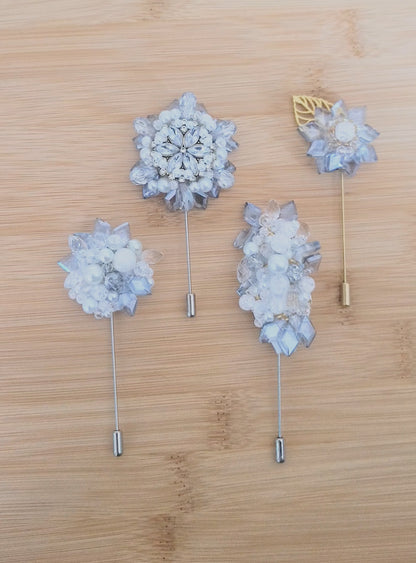Bouquet Lapel Pin - Bridal Collection