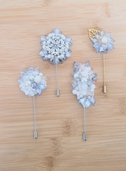 Yours Truly Lapel Pin - Bridal Collection