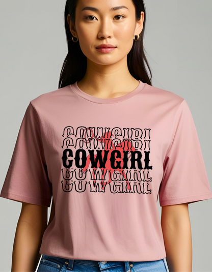 Cowgirl shirt country horse girl shirt cowboy carter shirt graphic tee Wild West ranch girl shirt country western aesthetic shirt