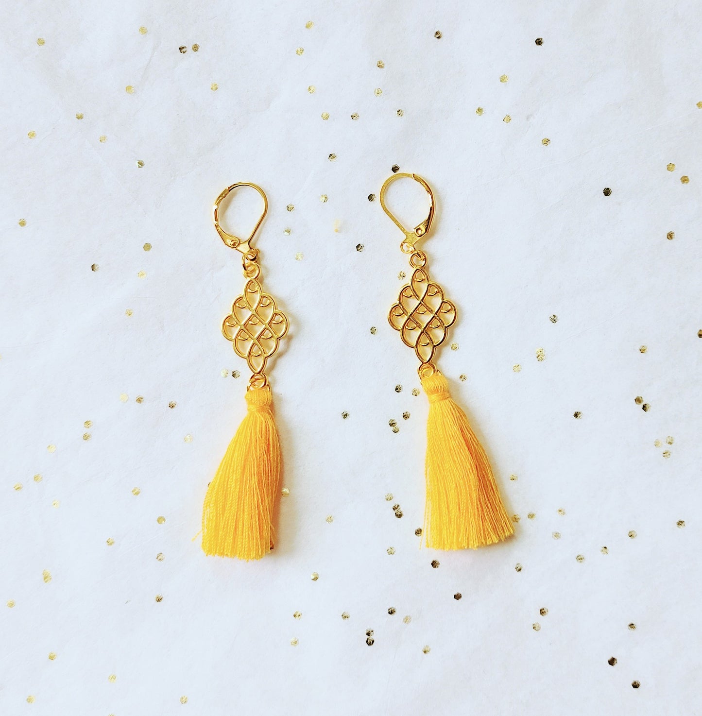 Mini Tassel Earrings - Classic