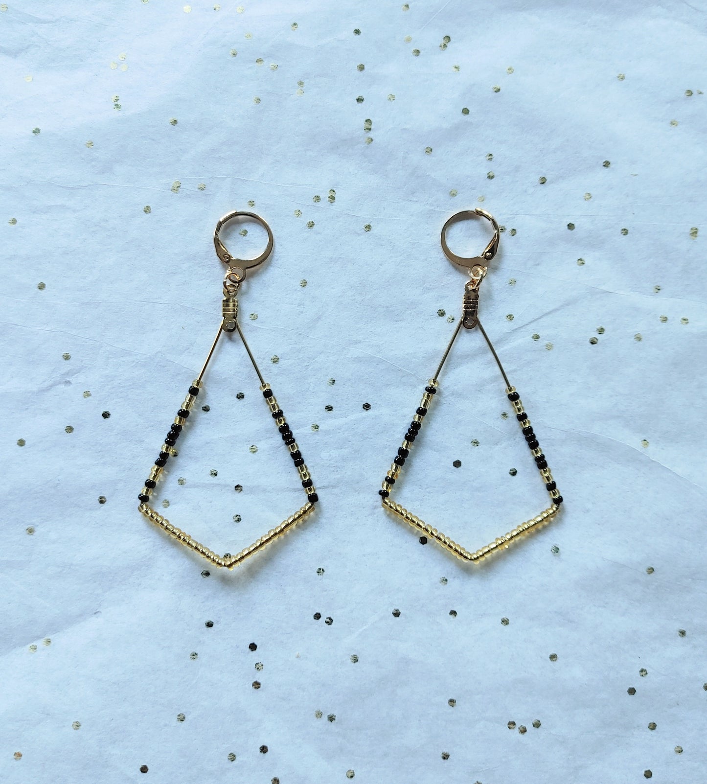 Becca Seed Beaded Earrings