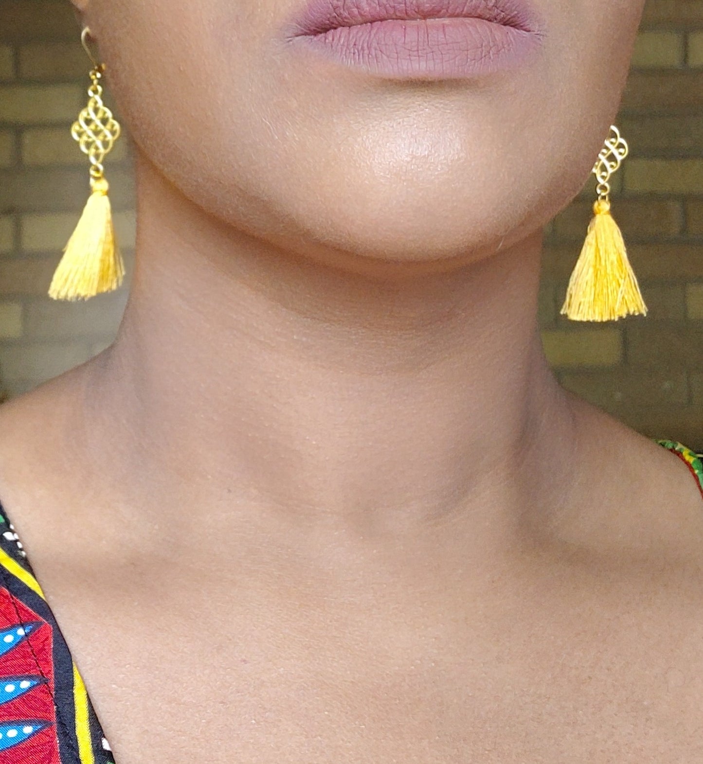 Mini Tassel Earrings - Classic