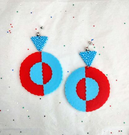 Wonderland Perler Bead Earring Set