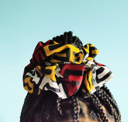 Iesha - Ankara Jumbo Scrunchie