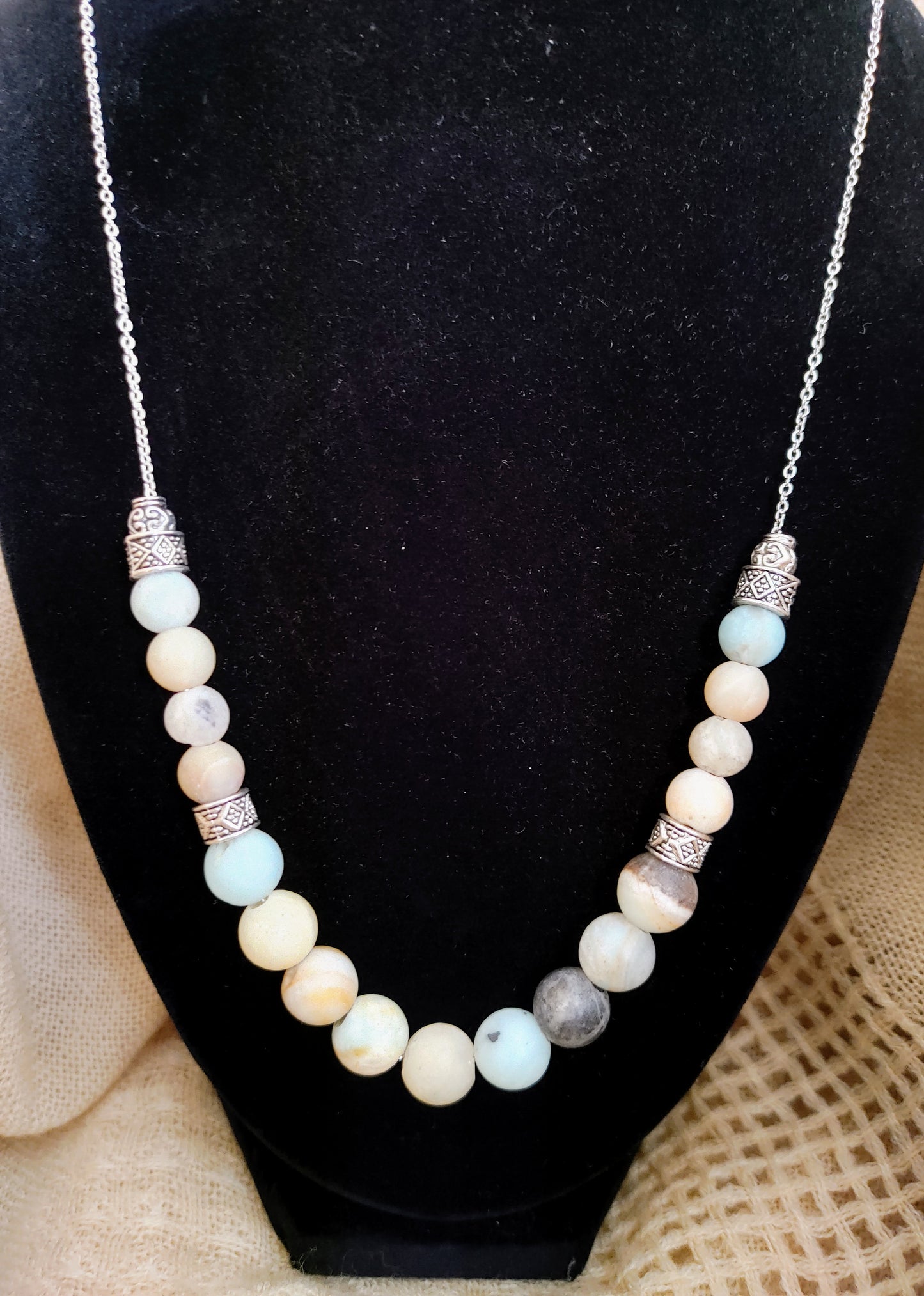 Kiara - Amazonite Jewelry Set