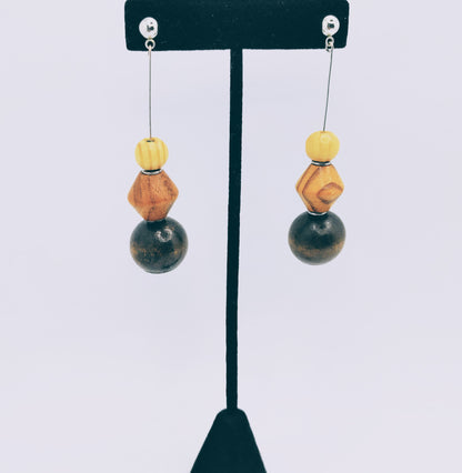 Nettie - Wooden Jewelry Set
