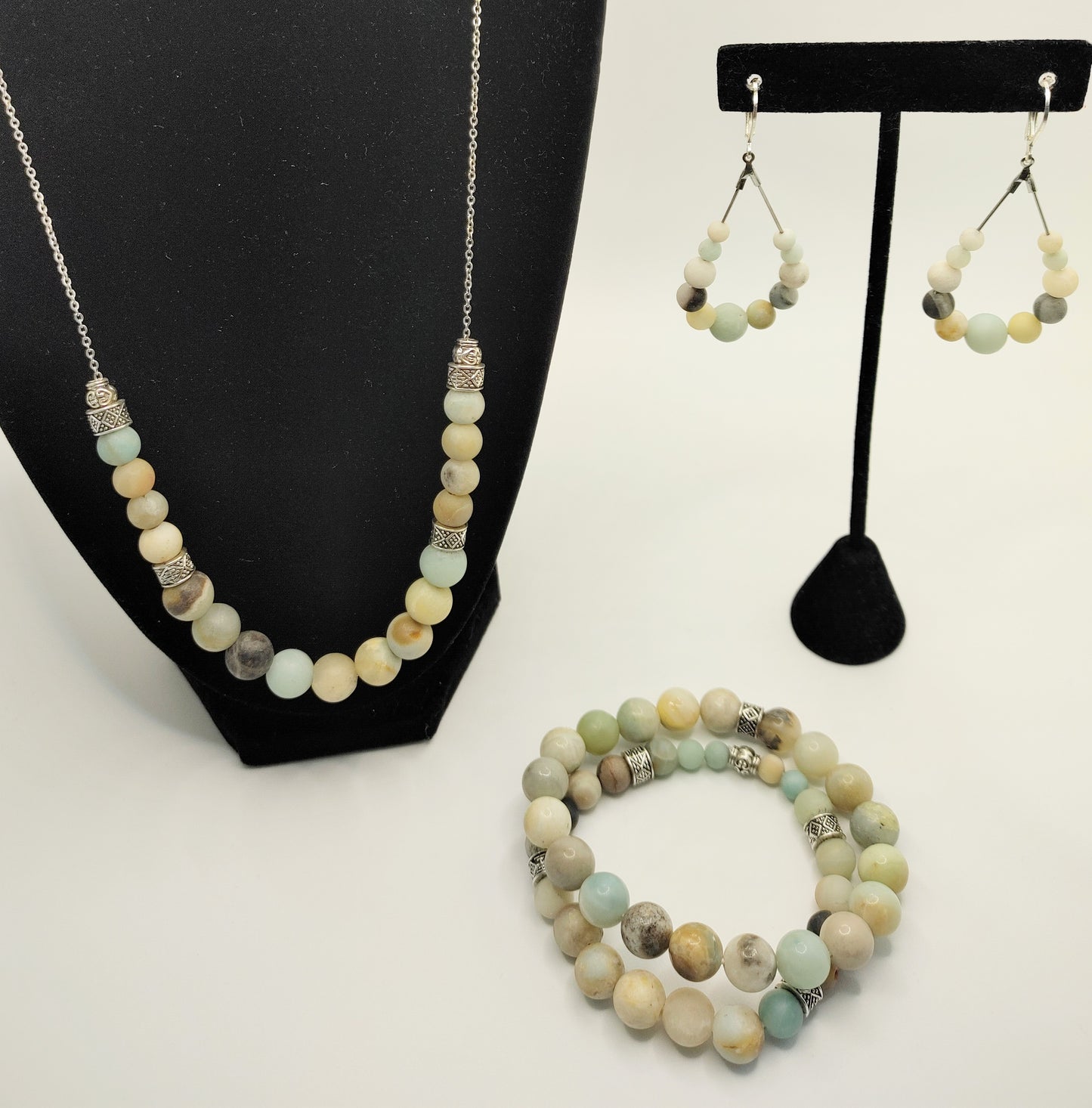 Kiara - Amazonite Jewelry Set