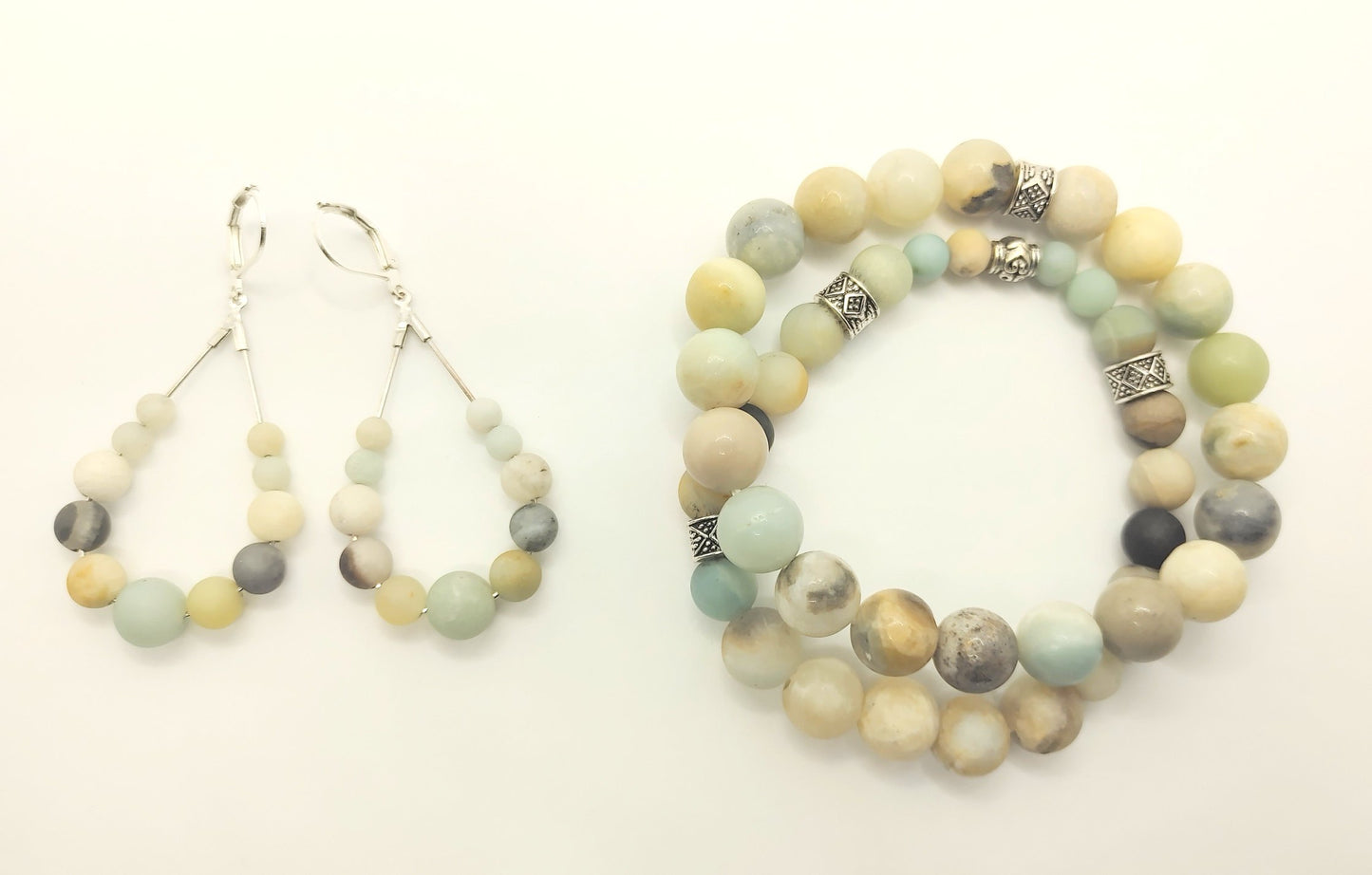 Kiara - Amazonite Jewelry Set