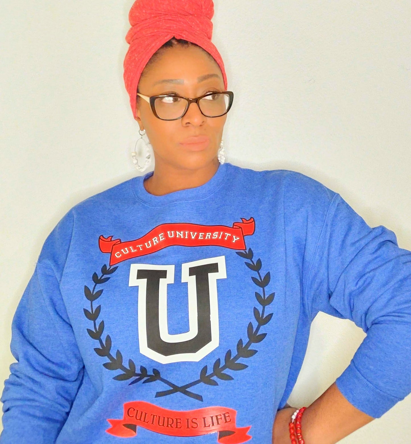 Culture University Sweatshirt- Blue