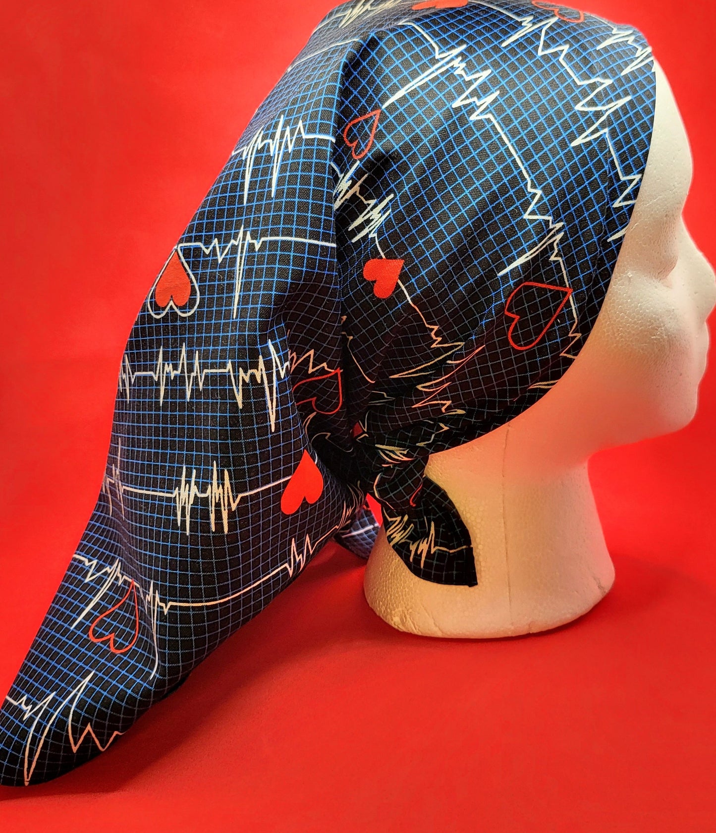 Medical Print Bandana - Blue