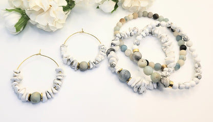 Serenity - Natural Stone Bracelets (Set of 3)