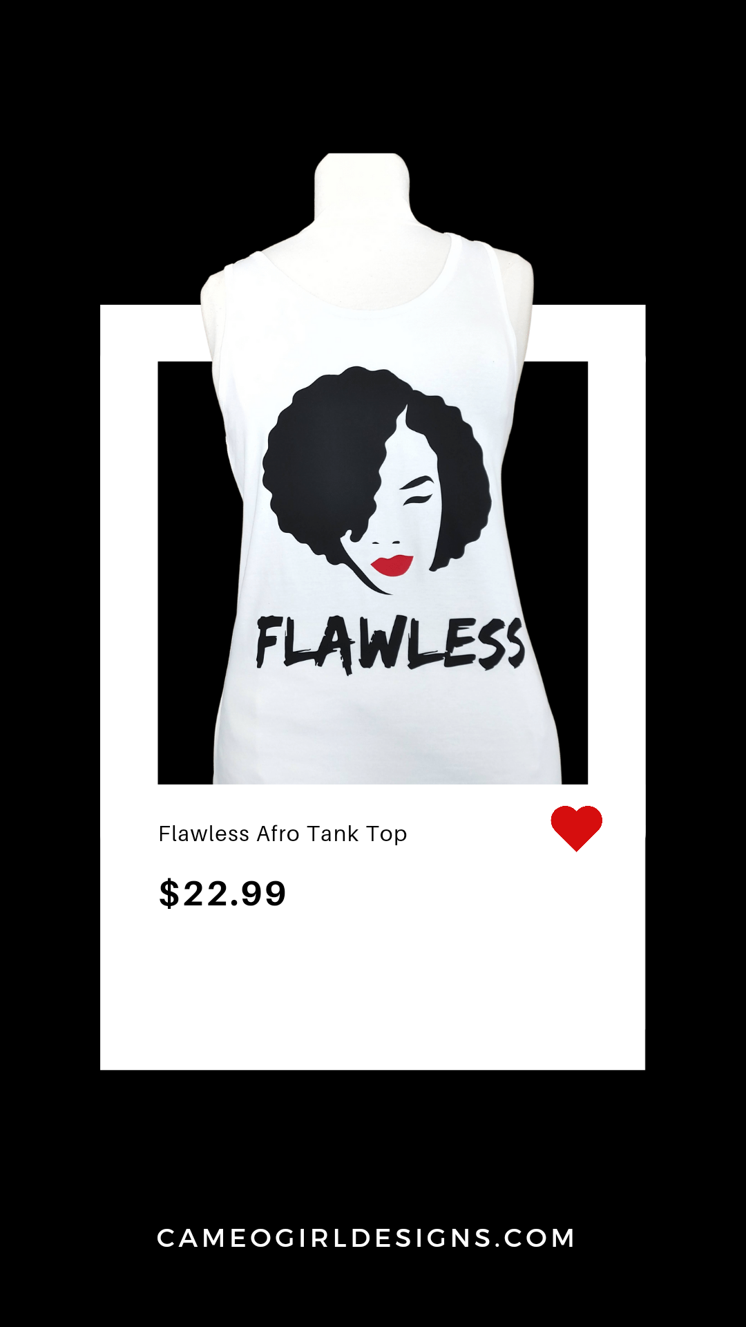 Flawless Afro Tank Top