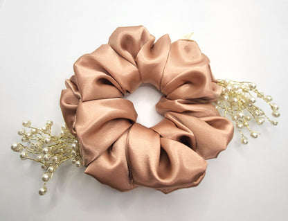 Lux Satin Scrunchie - Bridal Collection