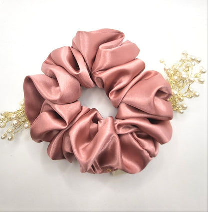 Lux Satin Scrunchie - Bridal Collection