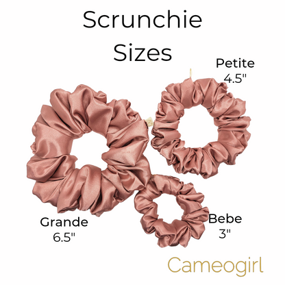 Lux Satin Scrunchie - Bridal Collection