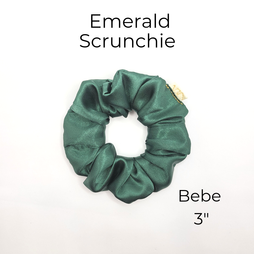 Lux Satin Scrunchie - Bridal Collection