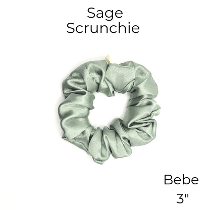 Lux Satin Scrunchie - Bridal Collection