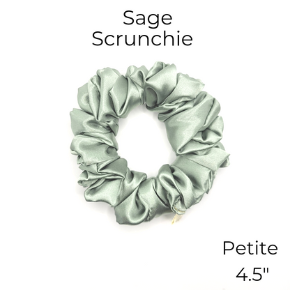 Lux Satin Scrunchie - Bridal Collection