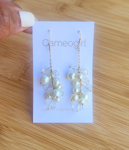 Lucille Earrings - Bridal Collection