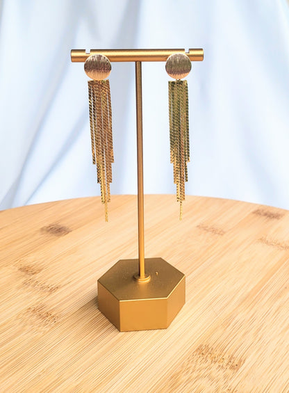 Alexis Gold Earrings - Bridal Collection