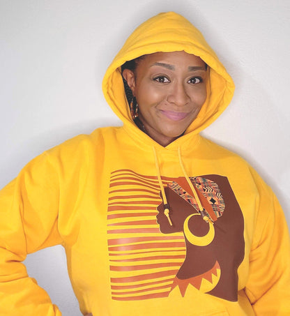 African Sun Pullover Womens Hoodie african shirt Black Girl Magic Positivity shirt womens shirt Positive Affirmations Tee Womens Hoodie